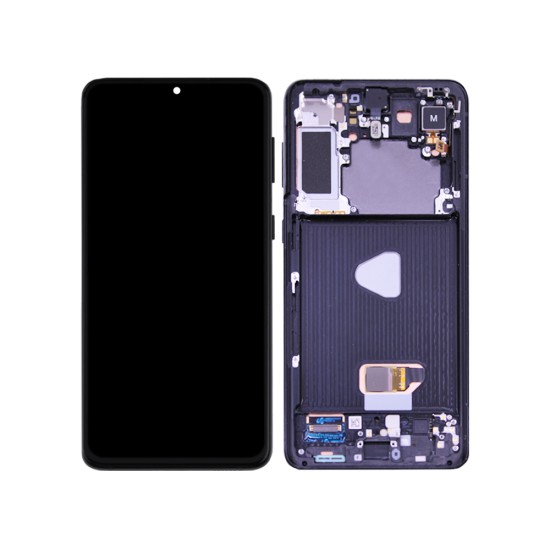 Touch+Display+Frame Samsung Galaxy S21 Plus 5G 2021/G996 Service Pack Black Touch+Display+Frame Samsung Galaxy S21 Plus 5G 2021/G996 Service Pack Black